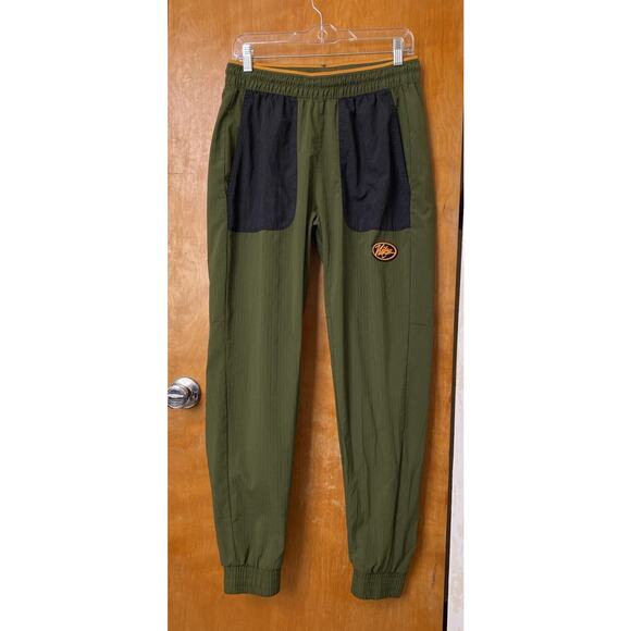 Nike Dri Fit Clash Training Joggers Pants Sz M Army Green Colorblock DM5555-326 - Picture 1 of 6